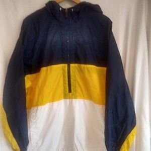 Vintage 90s Nike Colorblock Hooded Windbreaker Large